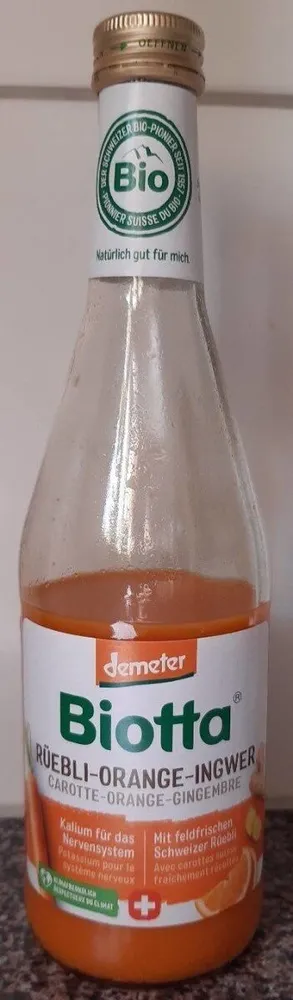 Rüebli-Orange-Ingwer