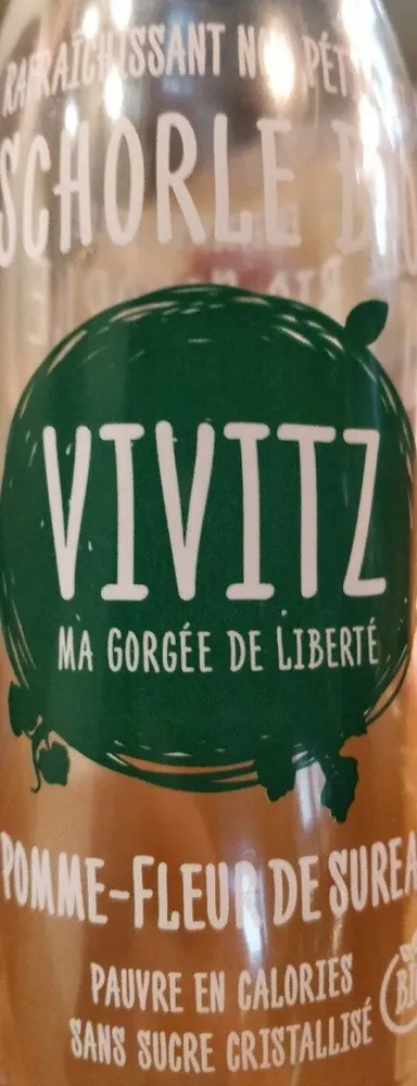 Schorles bio pomme fleur de sureau