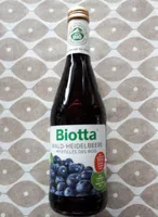 Myrtilles des bois jus