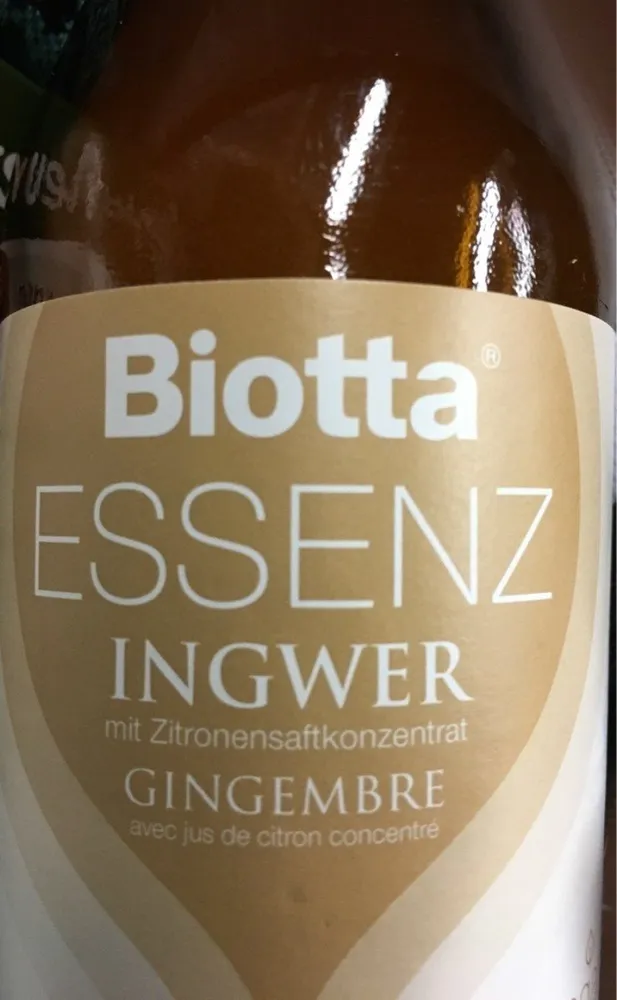 Essenz Ingwer