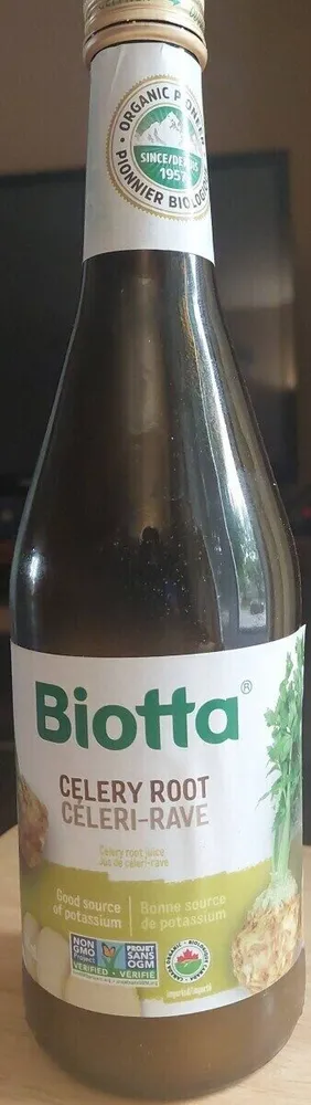 Celery root juice