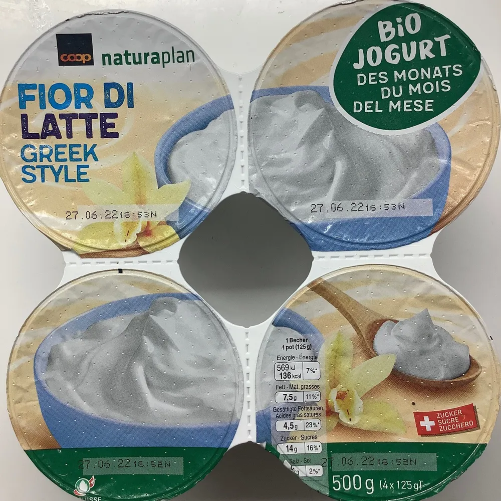 Fior di latte Greek style