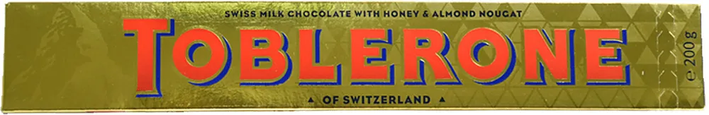 Toblerone chocolate bar milk