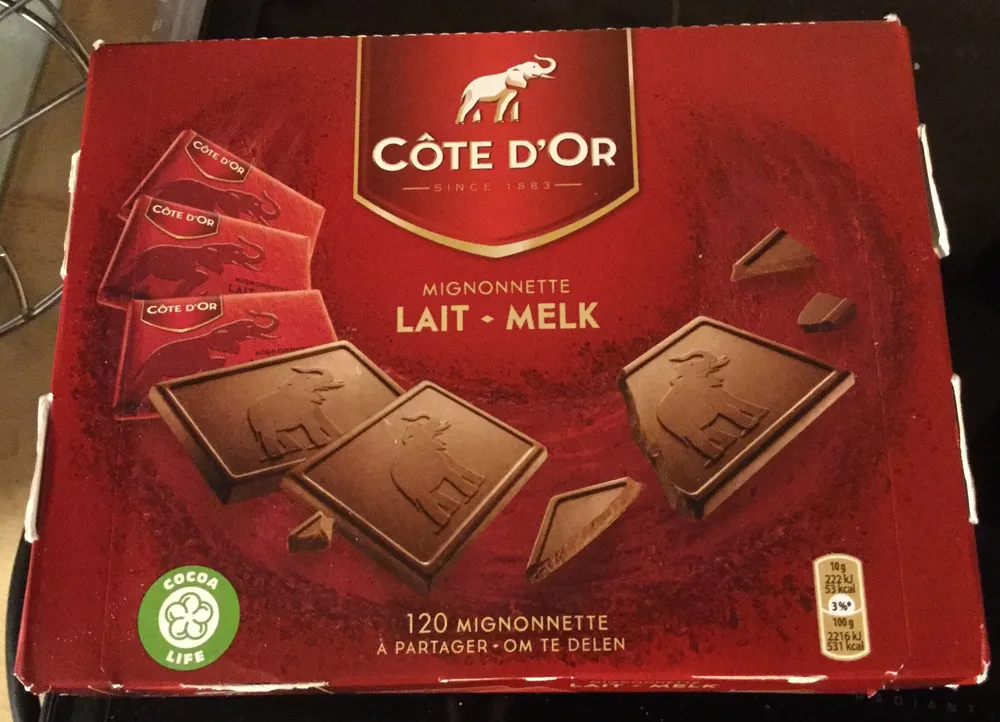 Mignonnettes Lait X120