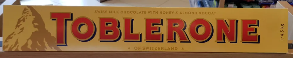 Toblerone chocolate bar milk