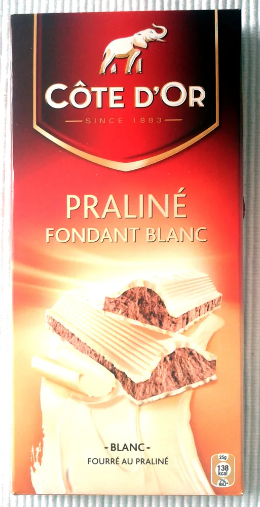 Praliné Fondant blanc