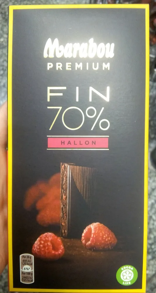 Fin 70% hallon