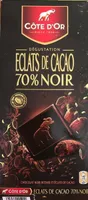 Eclats de cacao 70% noir