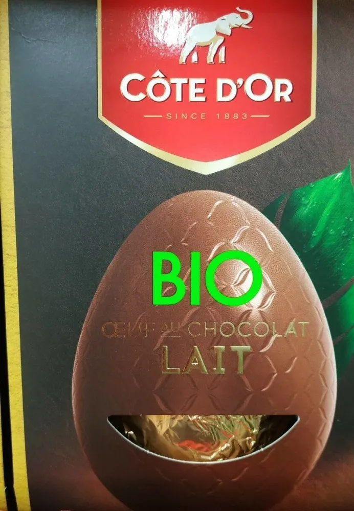 oeufs chocolat lait