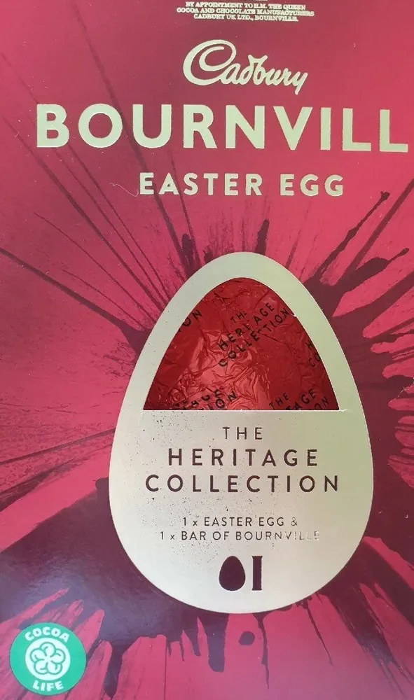 Bourneville easter egg