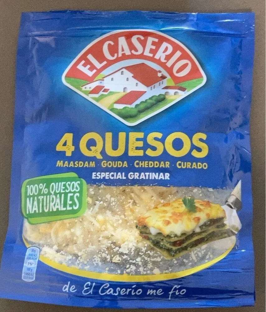 4 quesos especial gratinar
