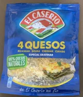 4 quesos especial gratinar
