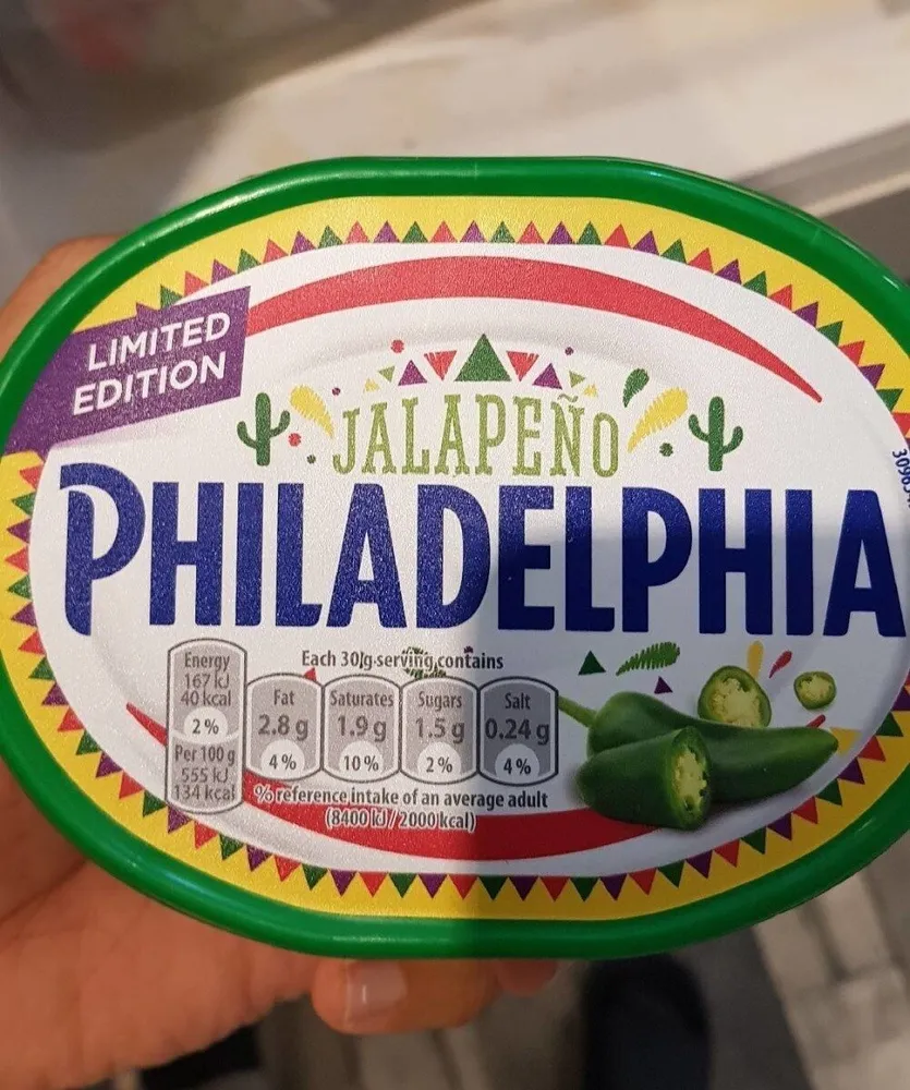 Philadelphia jalapeno cream cheese