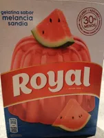 Royal gelatina melancia sandia
