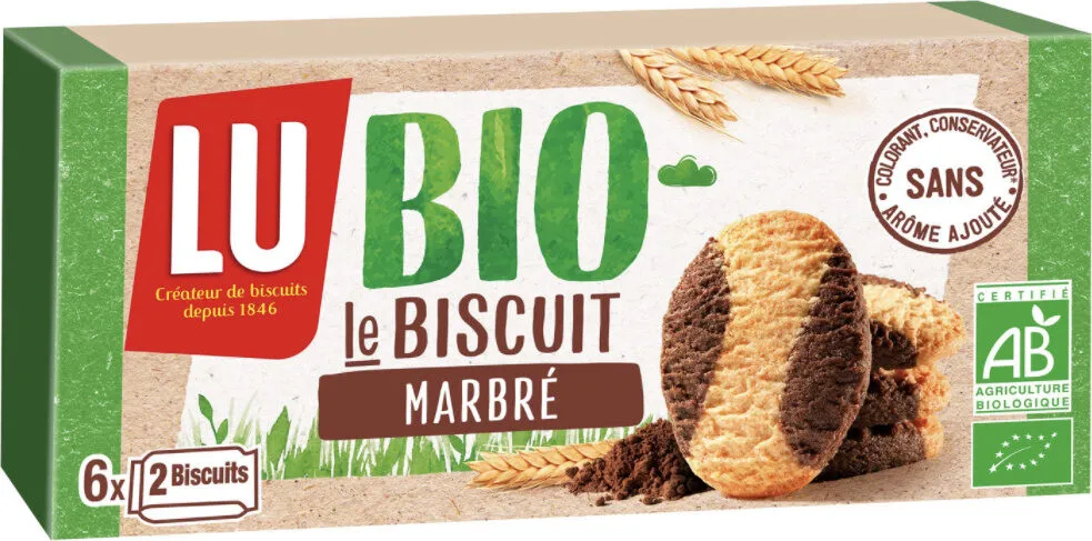 Bio Le Biscuit marbré