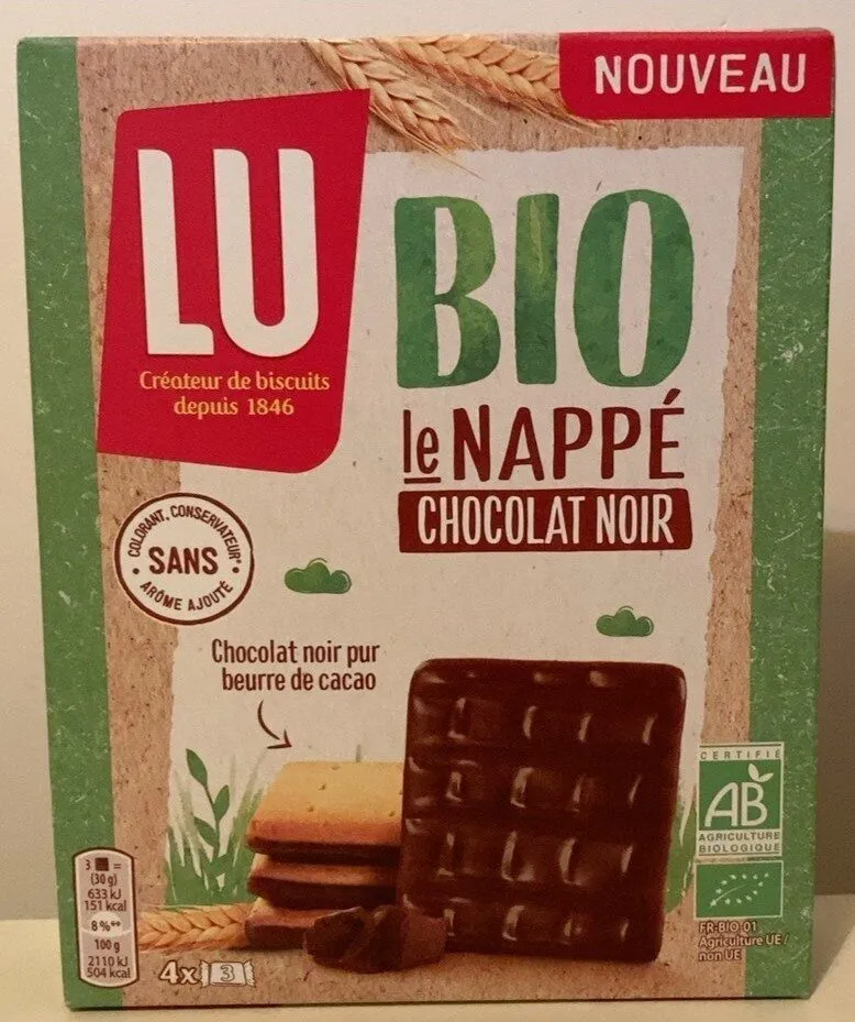 Le nappé chocolat noir