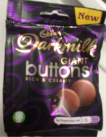 Darkmilk Giant buttons