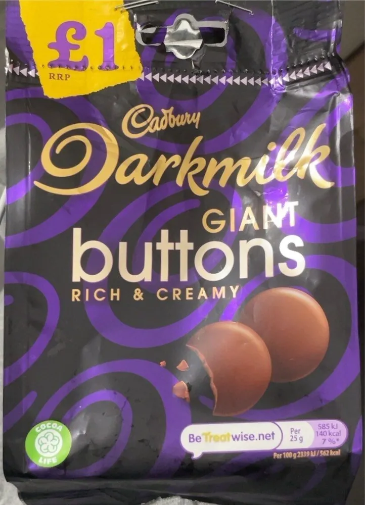 darkmilk giant buttons