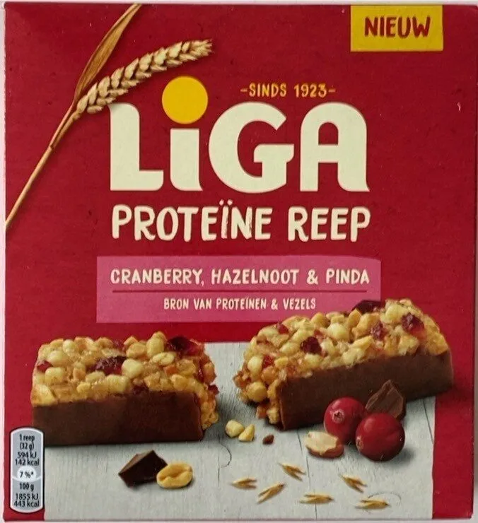Proteïne Reep cranberry hazelnoot pinda