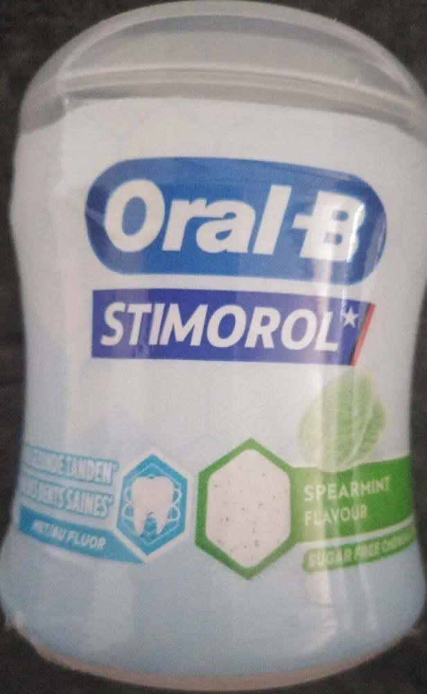Stimorol Oral B chewing gum spearmint
