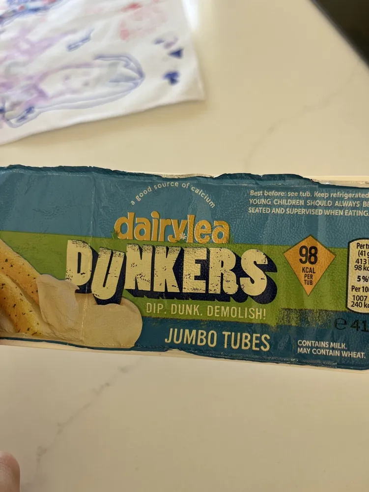 a good source of calcium Best before: see tub. Kee