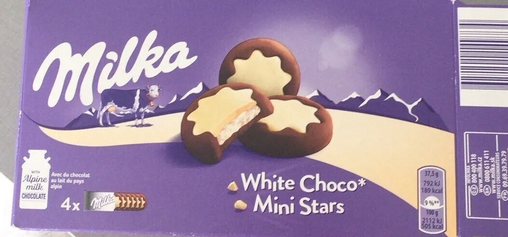 White Choco Mini Stars