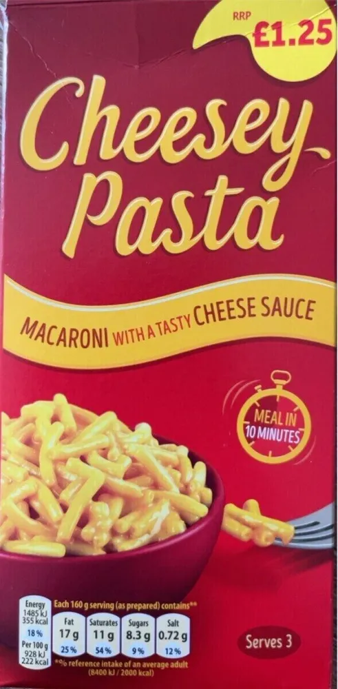 Cheesy pasta
