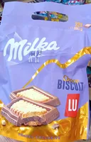 milka choco biscuit