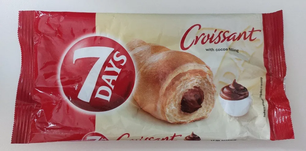 Croissant With Cocoa Filling