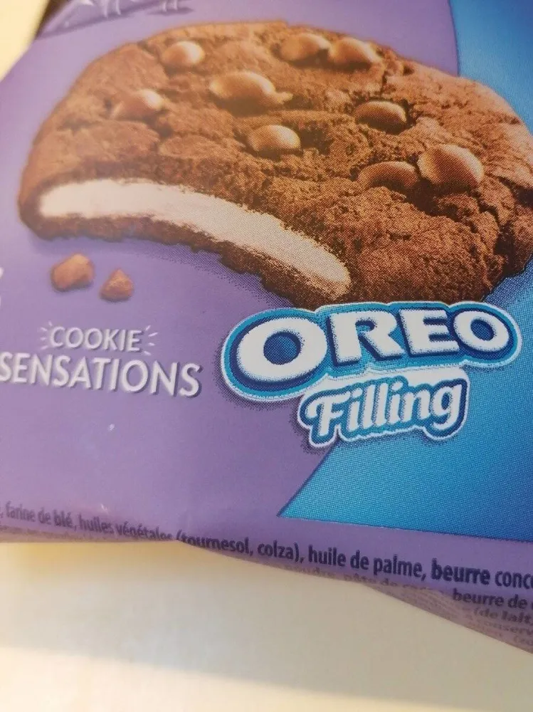 Milka oreo filling