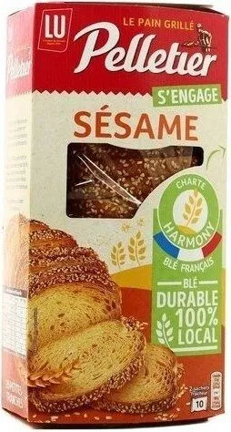 Le pain grillé au Sésame