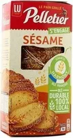 Le pain grillé au Sésame