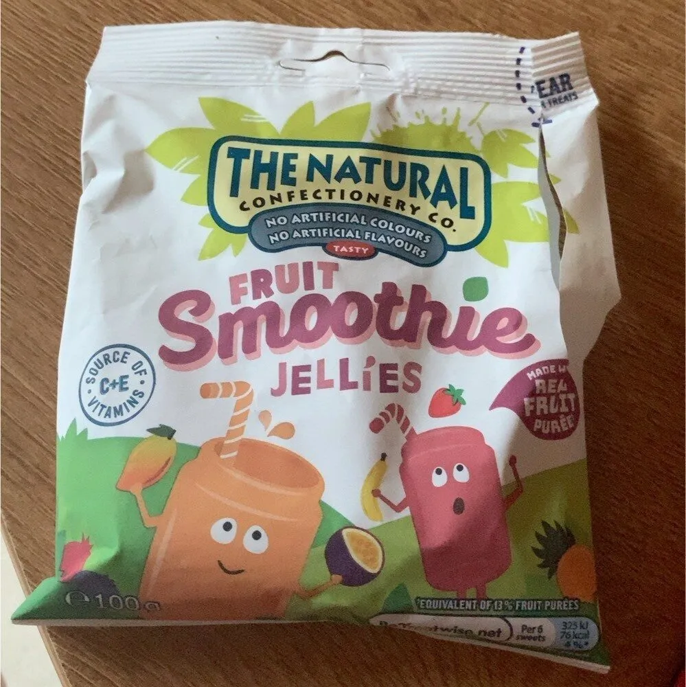 Fruit smoothie jellies