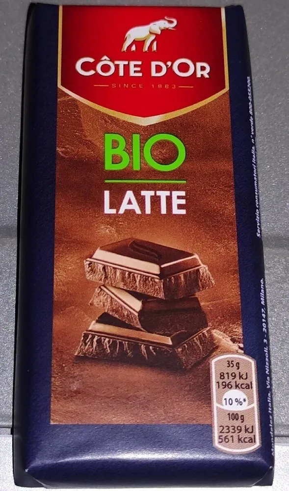 Bio Cioccolato Latte