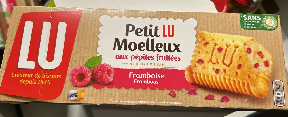 Petit LU moelleux au pépites fruitées