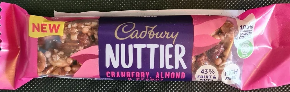 Nuttier Cranberry, almond & peanut