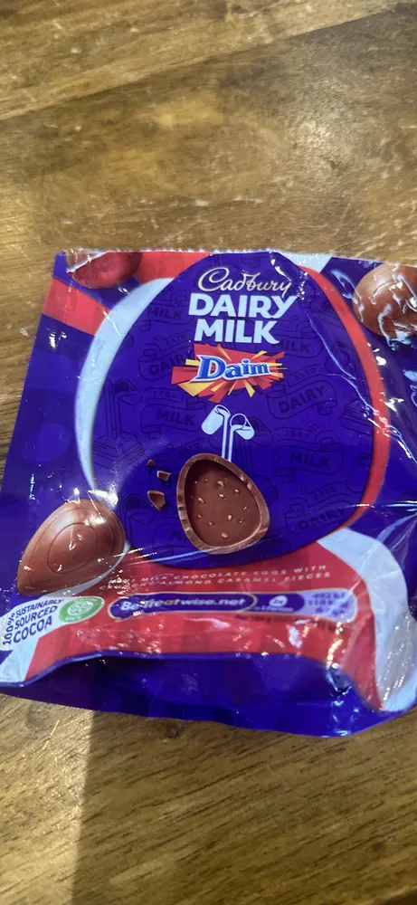 Cadbury Dairy Milk Daim Miniature Eggs