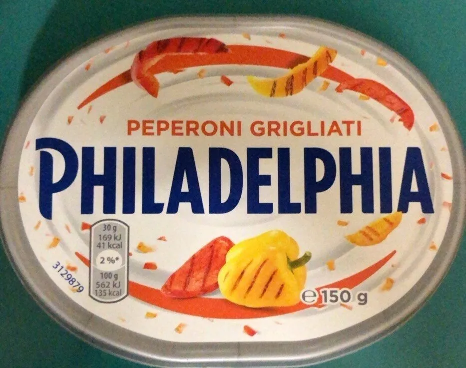Philadelphia peperoni grigliati