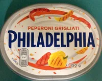 Philadelphia peperoni grigliati