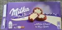 Milka White Choco Mini stars