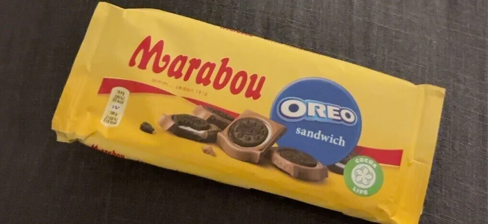 marabou oreo sandwich