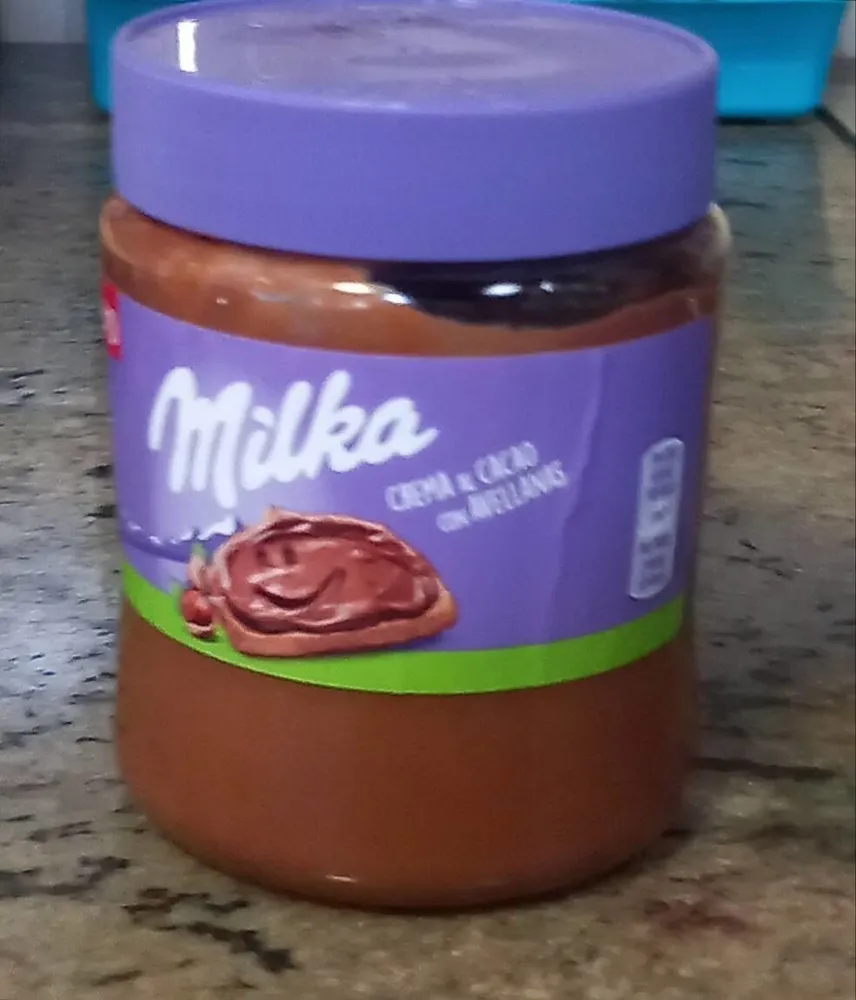 Crema de cacao de Milka