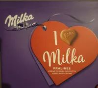 Milka pralines coeur tendre noisette