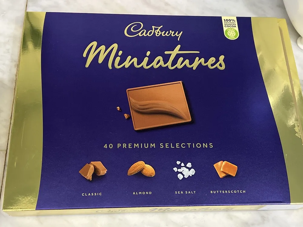 Cadbury miniatures 40 premium