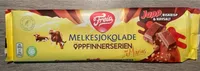 Melkesjokolade med japp riskrisp & havsalt