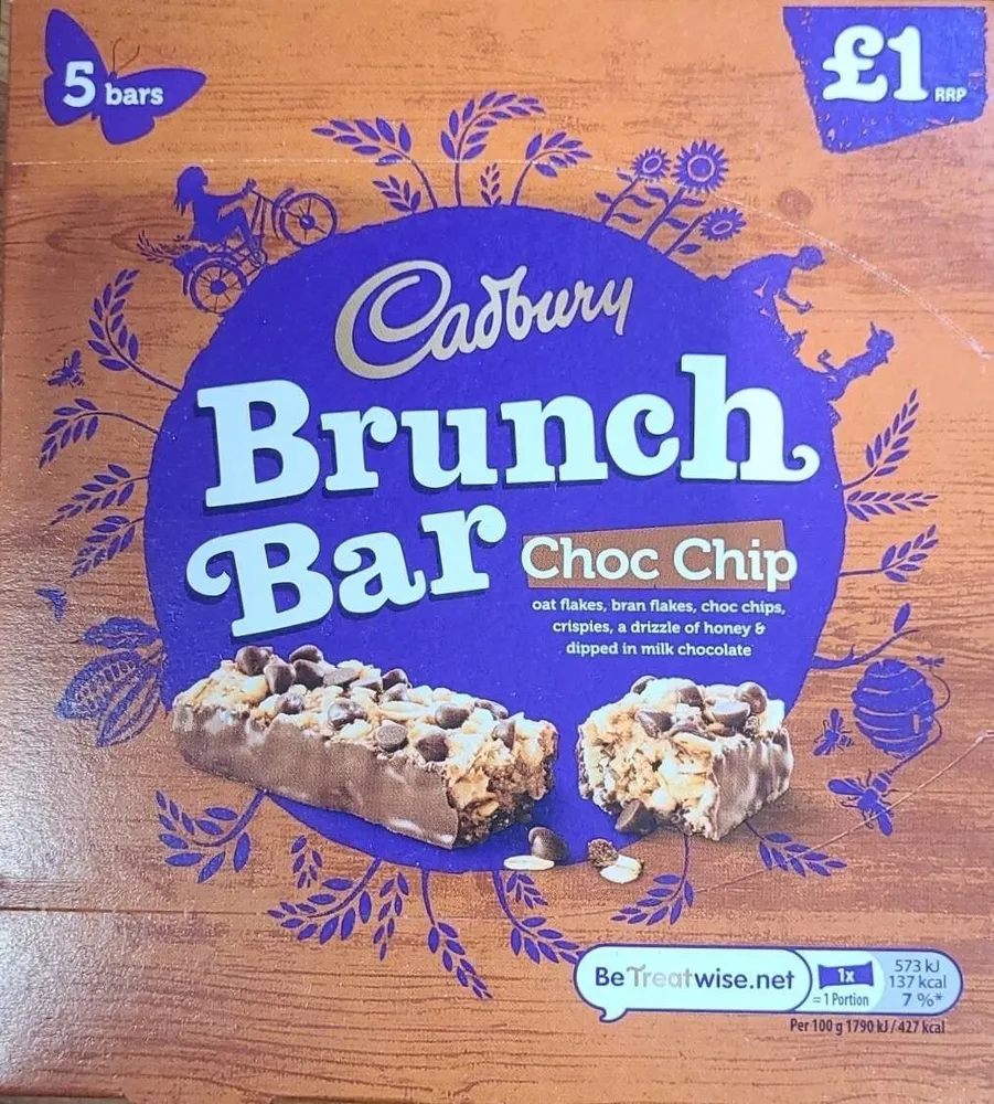 Brunch bar choc chip