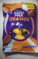 Dairy Milk Orange Mini Milk Chocolate Eggs