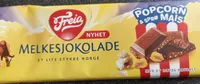 Melkesjokolade Popcorn & sprø mais med er dryss havsalt
