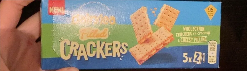 Dairylea Filled Crackers