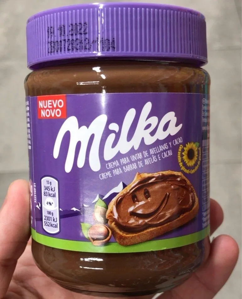 Crema Milka Untable